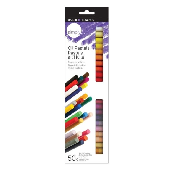 Simply Oil 50 pcs Pastel Set
