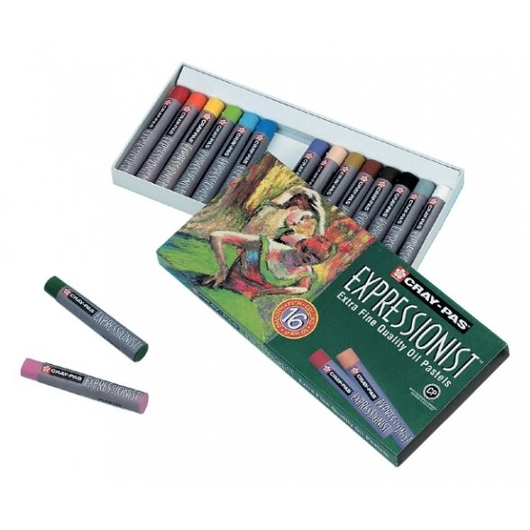 Sakura Oil Pastels Expressionist Set 16 Colours Sakura Oil Pastels Expressionist Set 16 Colours