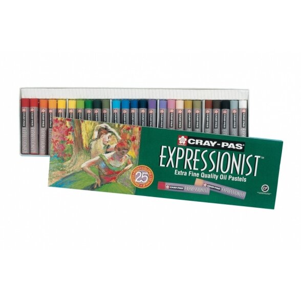 Sakura Oil Pastels Expressionist Set 25 Colours Sakura Oil Pastels Expressionist Set 25 Colours