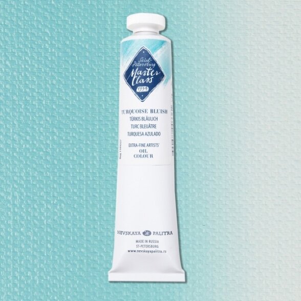 Oil Paints "Master-Class" in Tube 46 ml — 527 Turquoise bluish Oil Paints "Master-Class" in Tube 46 ml — 527 Turquoise bluish