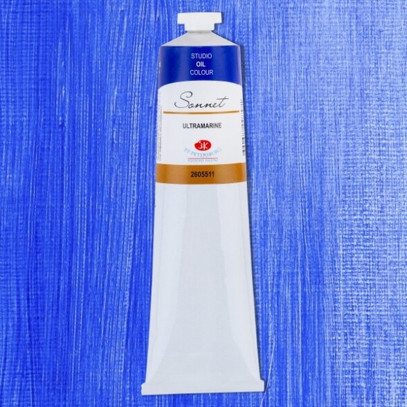 Aliejiniai dažai Sonnet 120 ml Nr.511 ultramarinas Aliejiniai dažai Sonnet 120 ml Nr.511 ultramarinas