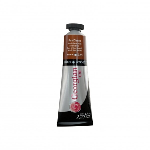 Aliejiniai dažai Daler-Rowney Georgian 38 ml siena deginta