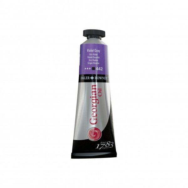 Aliejiniai dažai Daler-Rowney Georgian 38 ml violetinė pilka Aliejiniai dažai Daler-Rowney Georgian 38 ml violetinė pilka