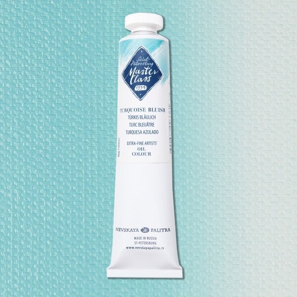Oil Paints "Master-Class" in Tube 46 ml — 527 Turquoise bluish