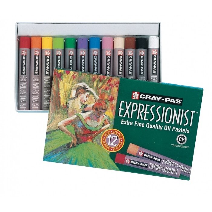 Sakura Oil Pastels Expressionist Set 12 Colours 1
