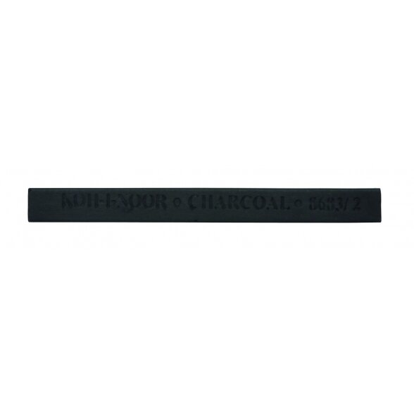 Artificial Charcoal Carre Koh-I-Noor 7x7-70 mm 8683 2 Medium Artificial Charcoal Carre Koh-I-Noor 7x7-70 mm 8683 2 Medium