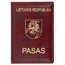 Aplankas pasui iš dirbtinės odos