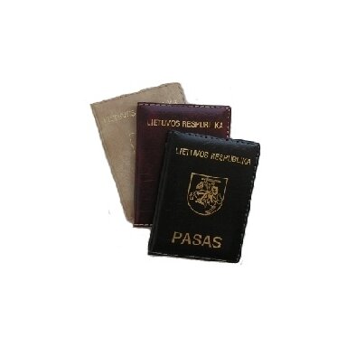 Aplankas pasui iš dirbtinės odos