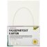 Passepartouts OVAL CUT 220g/m², 10,5x15cm, 5 cards&envelopes, pearl white