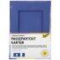 Passepartouts 220g/m², 10,5x15cm, rectangular cut, 5 cards&envelopes, royal blue