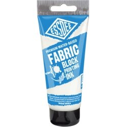 Краска для блок-печати по ткани Essdee 100 мл (White) белый