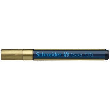 Маркер Schneider Maxx 270 1-3 мм золотой Маркер Schneider Maxx 270 1-3 мм золотой