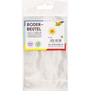 Подарочные прозрачные целлофановые мешочки Folia 95 *160 мм 10 штук Подарочные прозрачные целлофановые мешочки Folia 95 *160 мм 10 штук