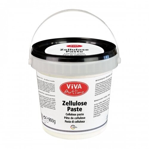 Celiulozės pasta Artline Viva Decor 900 g, natūralios baltos spalvos Celiulozės pasta Artline Viva Decor 900 g, natūralios baltos spalvos