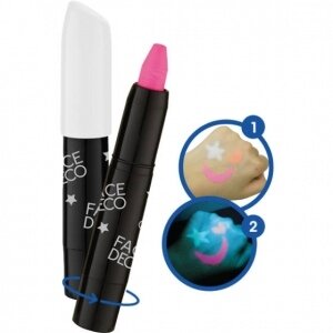 Dažai veidui Amos Face Deco 3 neoninių spalvų 1