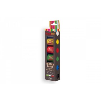 Краска для текстиля Toy Color 6х25 мл Краска для текстиля Toy Color 6х25 мл