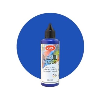 Краска для текстиля Viva Decor 90 мл синяя