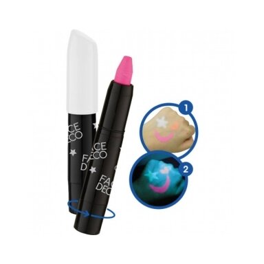 Dažai veidui Amos Face Deco 3 neoninių spalvų Dažai veidui Amos Face Deco 3 neoninių spalvų