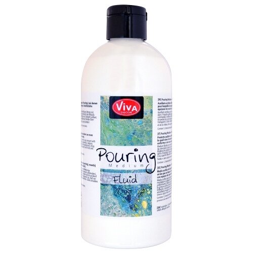 Разбавитель (медиум) для заливки Pouring Medium Fluid, 500 мл, Viva Decor Разбавитель (медиум) для заливки Pouring Medium Fluid, 500 мл, Viva Decor