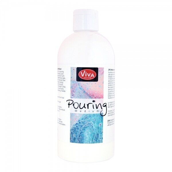 Медиум для акриловых красок Pouring Medium, 500 мл, Viva Decor Медиум для акриловых красок Pouring Medium, 500 мл, Viva Decor