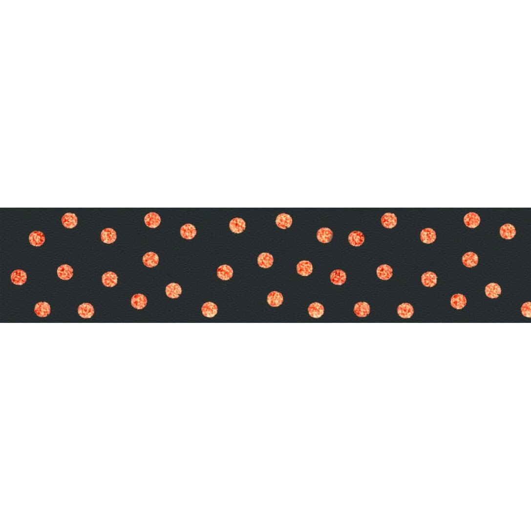 Декоративная лента Washi-Tape, 15 мм x 5 м,   HOTFOIL COPPER точки