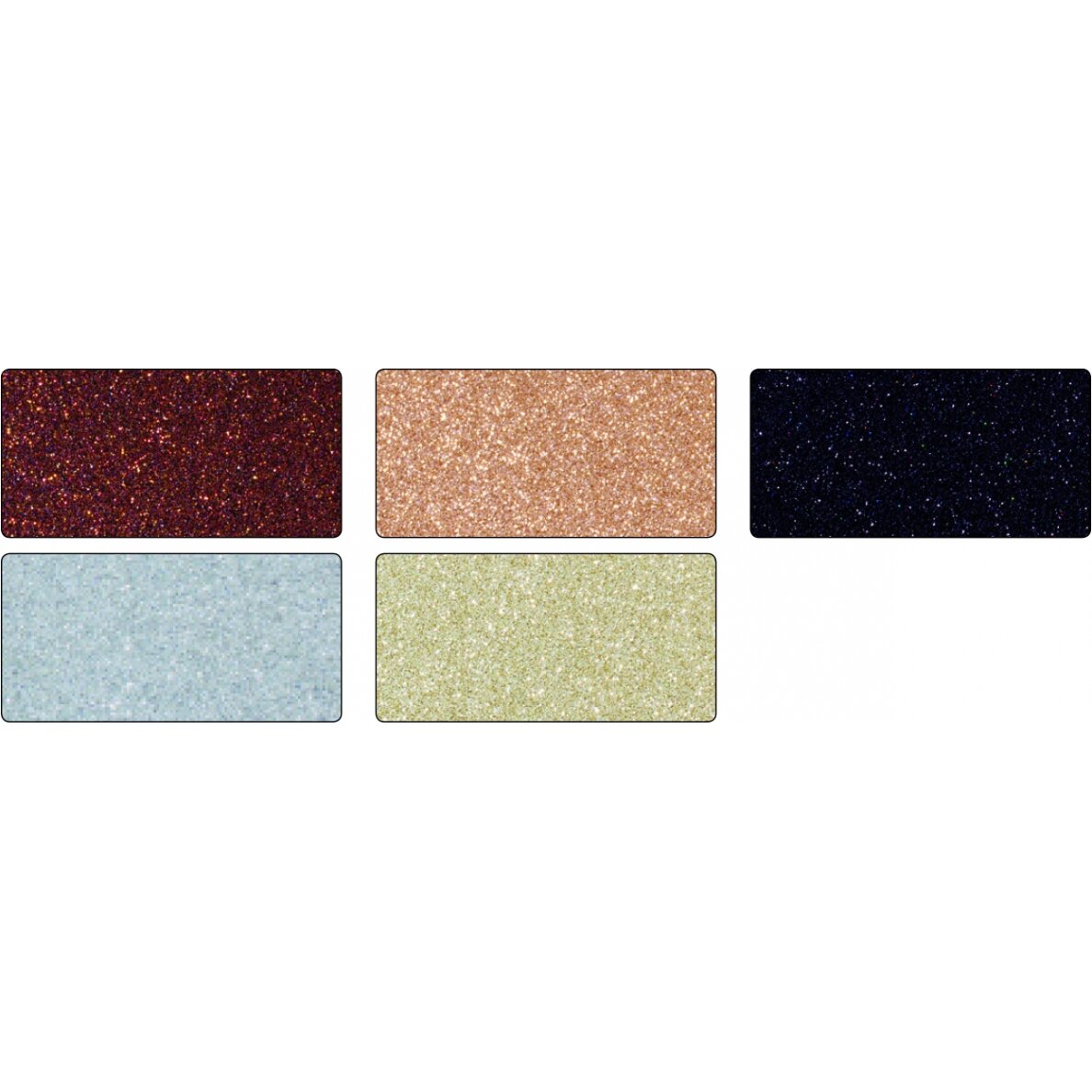 Dekoratyvinis kartonas su blizgučiais Folia 24x34 cm, 300 g/m2, 5 lapai 1 Dekoratyvinis kartonas su blizgučiais Folia 24x34 cm, 300 g/m2, 5 lapai 1