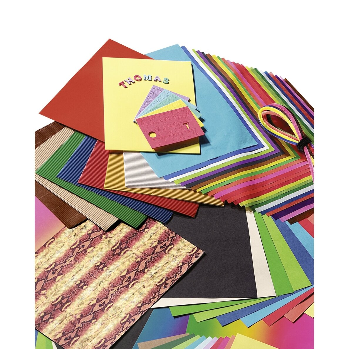 Dekoratyvinių popierių rinkinys "Hobby-Craft-Set", 323 dalių FOLIA 1