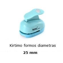 Dekoratyvinis skylamušis  KM-8810, iškarpa 25mm