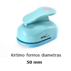 Dekoratyvinis skylamušis "Ornamentas", iškarpa 50mm 1 Dekoratyvinis skylamušis "Ornamentas", iškarpa 50mm 1