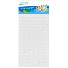 Decorative sticky pearls Craft-Fun  6 mm 216 psc