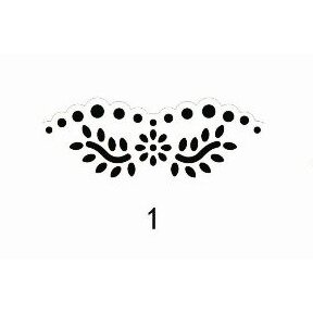 Decorative edge punch for edges “Summer”