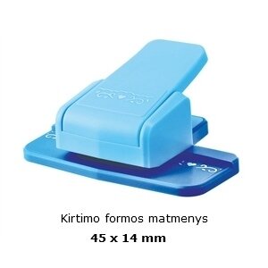 Dekoratyvinis skylamušis lapų kraštams KM-8721-04 1