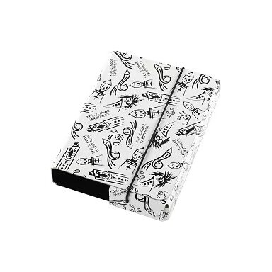 A5 notebook folder Koh-I-Noor, white color