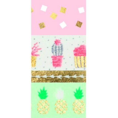 Washi-Tape 4er Set HOTFOIL GOLD, 3x 15mmx5m + 1x 5mmx5m Washi-Tape 4er Set HOTFOIL GOLD, 3x 15mmx5m + 1x 5mmx5m