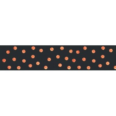 Декоративная лента Washi-Tape, 15 мм x 5 м,   HOTFOIL COPPER точки