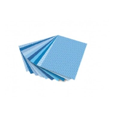 Designer Pad BASICS BLUE, 24x34cm, 30 sheets, assorted Designer Pad BASICS BLUE, 24x34cm, 30 sheets, assorted