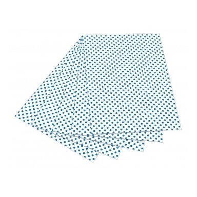 Photo Mounting Board with polka dots 300g/m², 50x70cm, 10 sheets, blue/white Photo Mounting Board with polka dots 300g/m², 50x70cm, 10 sheets, blue/white