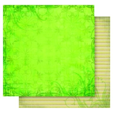 Design Papers FLOWERS 190g/m², 30,5x30,5cm, 5 sheets, motif 06