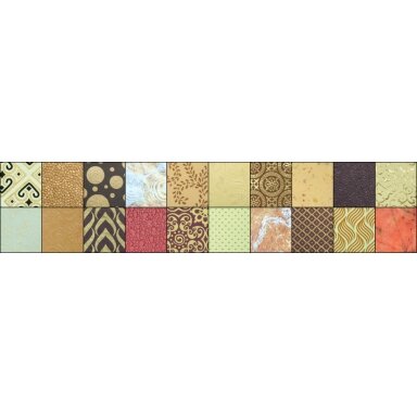 Natural paper pad COLOURS OF INDIA - Rajasthan, DIN A4, 20 sheets, assorted gold/brown