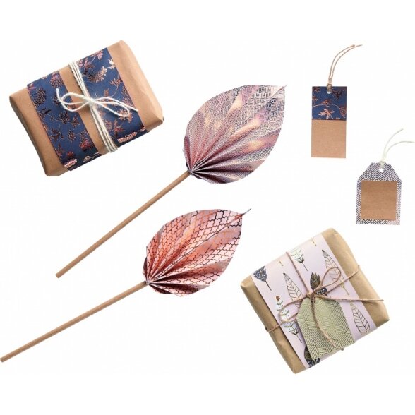 Декоративный картон Folia HOTFOIL, 165 г / м², DIN A4, 12 листов, 12 различных дизайнов 4