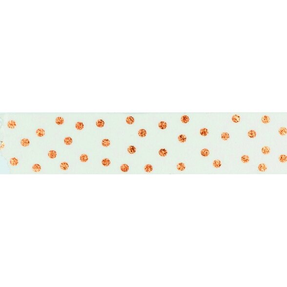Washi-Tape, 15mmx5m, HOTFOIL ROSE dots