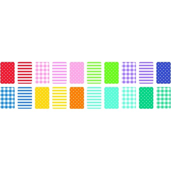 Designer Pad BASIC INTENSIVE, 24x34cm, 20 sheets, assorted 4