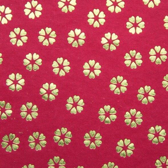 Natural papers COLOURS OF INDIA - Maharadscha, 50x70cm, 14 sheets, assorted 4