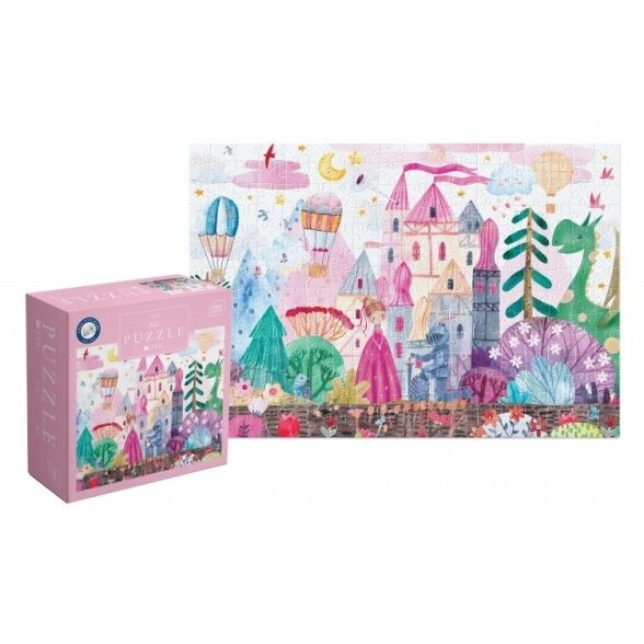 Пазл Interdruk Kids 3 из 250 деталей, Замок, 48 × 33 см Пазл Interdruk Kids 3 из 250 деталей, Замок, 48 × 33 см