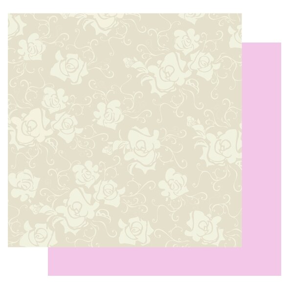 Декоративный картон Folia "Romance" 190 г/м², 30,5x30,5 cm, 5 листов, мотив 11