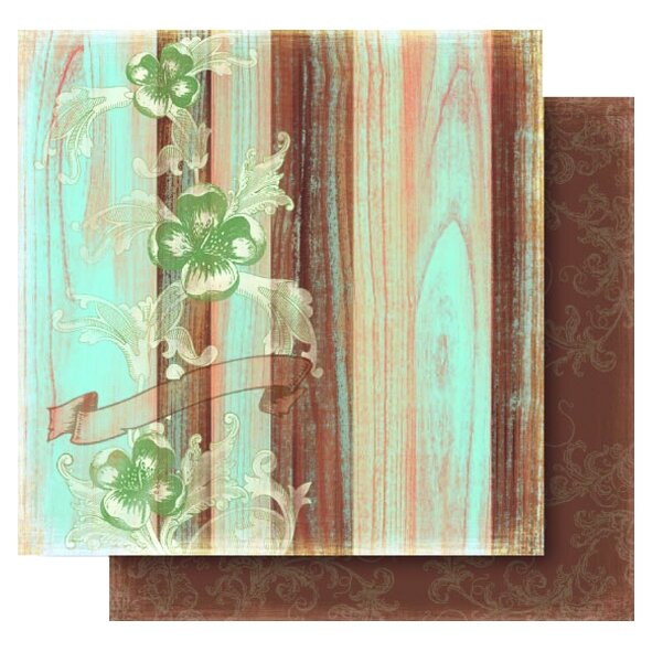 Design Papers AUTUMN 190g/m², 30,5x30,5cm, 5 sheets, motif 05