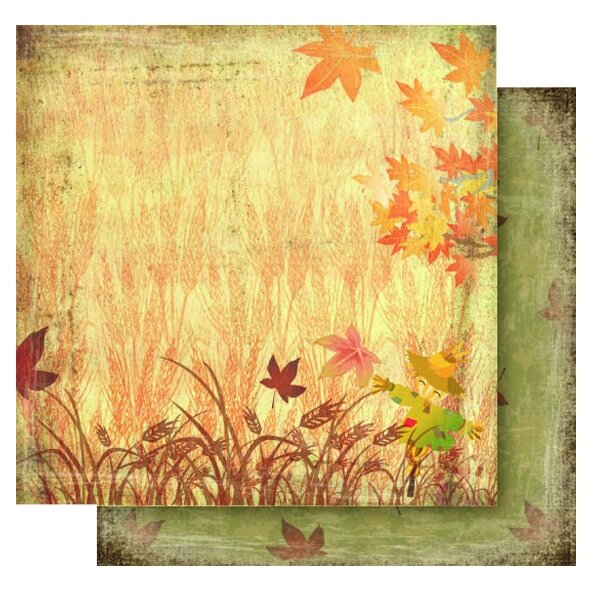 Design Papers AUTUMN 190g/m², 30,5x30,5cm, 5 sheets, motif 07