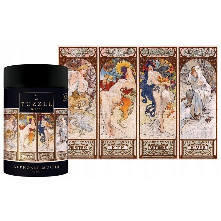 Пазл Interdruk ART 1 из 1000 деталей, Альфонс Муха, 67 × 48 см Пазл Interdruk ART 1 из 1000 деталей, Альфонс Муха, 67 × 48 см