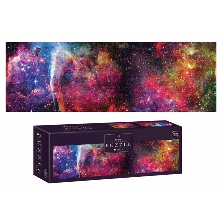 Панорамный пазл Interdruk Galaxy 1 из 1000 деталей, 96 × 32 см Панорамный пазл Interdruk Galaxy 1 из 1000 деталей, 96 × 32 см