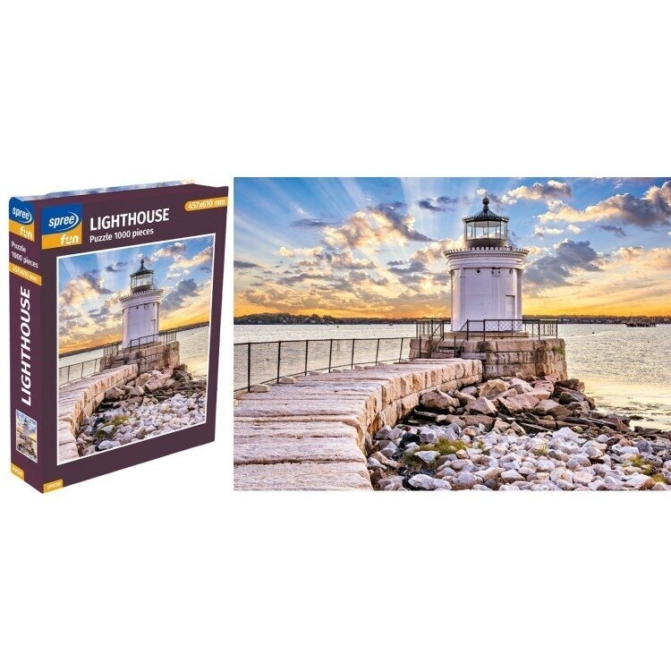 Dėlionė 1000 Spree Lighthouse, 45,7x61 cm Dėlionė 1000 Spree Lighthouse, 45,7x61 cm